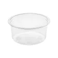 Récipient rond PP transparent 250ml TF